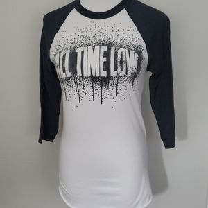 All Time Low Baseball Style Raglan